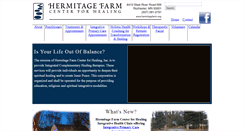 Desktop Screenshot of hermitagefarm.org
