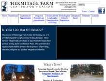 Tablet Screenshot of hermitagefarm.org